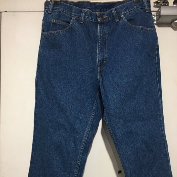 VINTAGE LEE HIGH RISE JEANS SIZE 34 - Picture 5 of 6